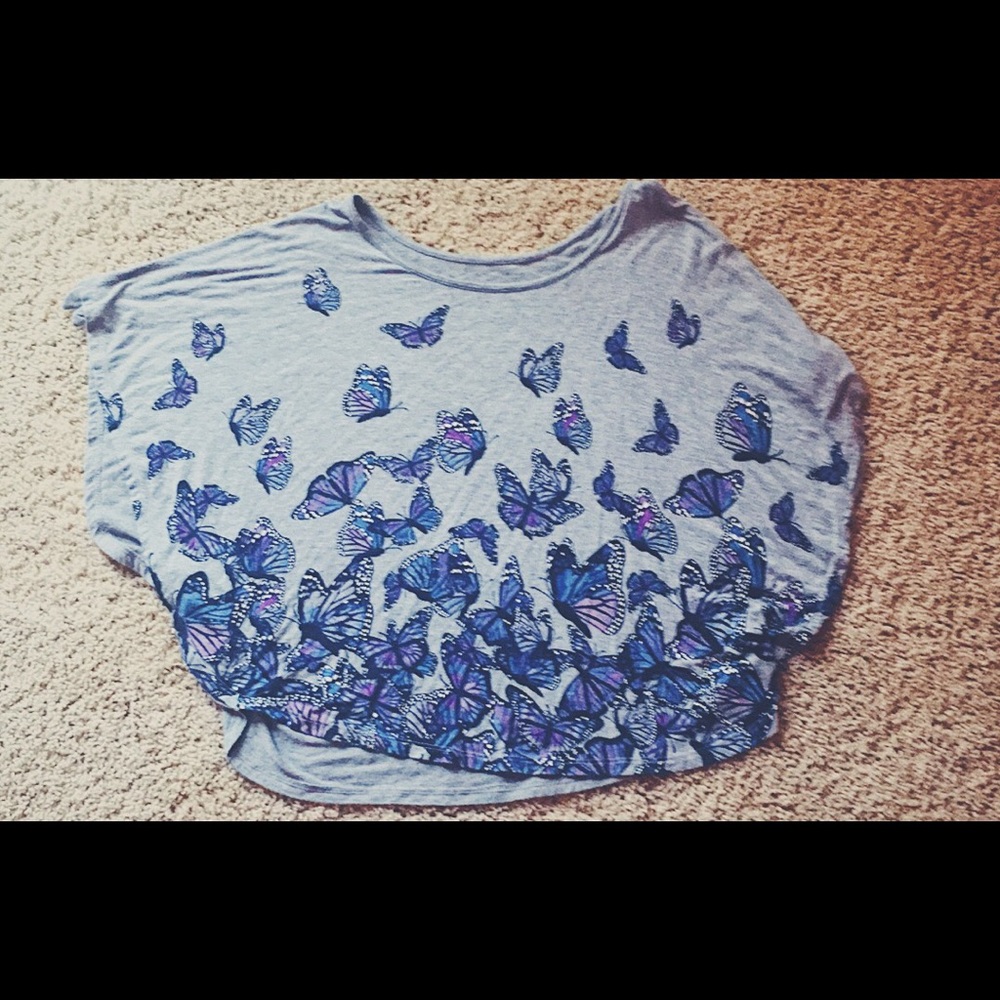 Justice Butterfly Shirt